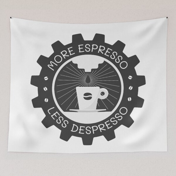 Item preview, More Espresso Less Despresso | Coffee Espresso Machine Barista Gear designed and sold by Teenker.