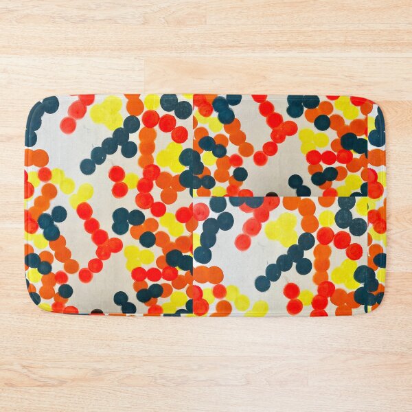 Item preview, Dots colorful abstract paint dots paint  designed and sold by Tropical Blood.