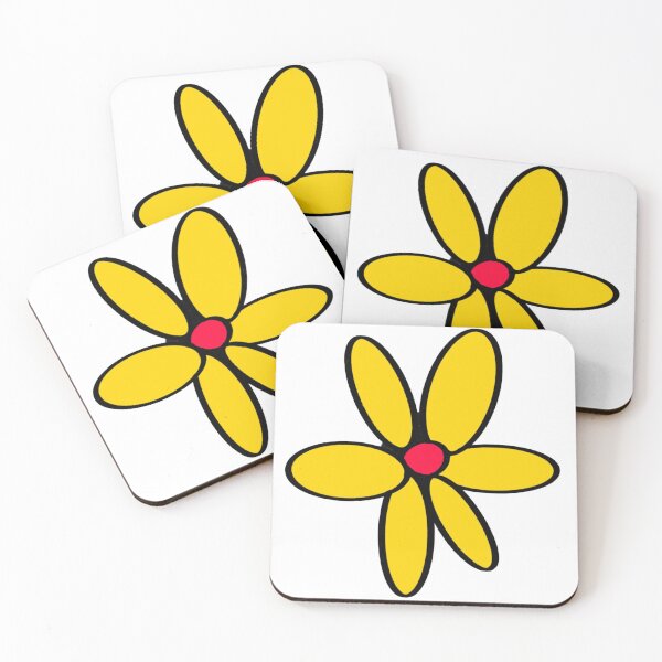 Item preview, V-Dub Hippie Bus Yellow Flower designed and sold by Niniannebast.