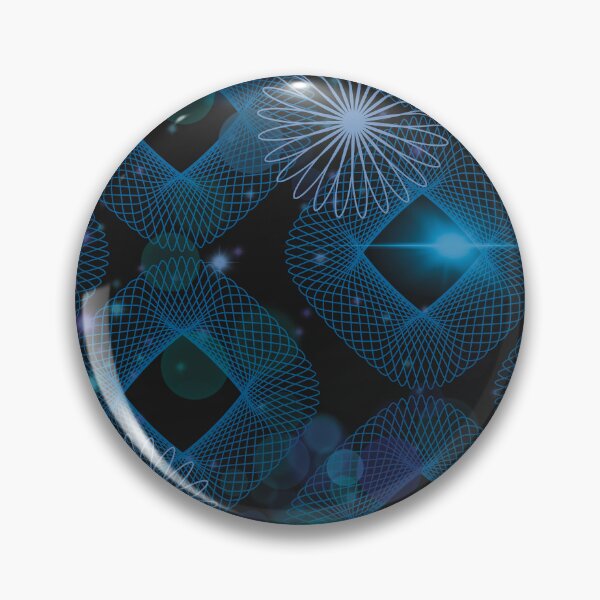 Item preview, Blue Spiral Squares designed and sold by RachelEDesigns.