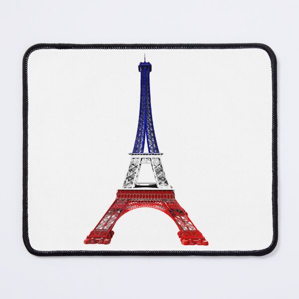 Item preview, Eiffel Tower - Blue, White & Red - Tour Eiffel - Bleu, Blanc et Rouge designed and sold by Buckwhite.
