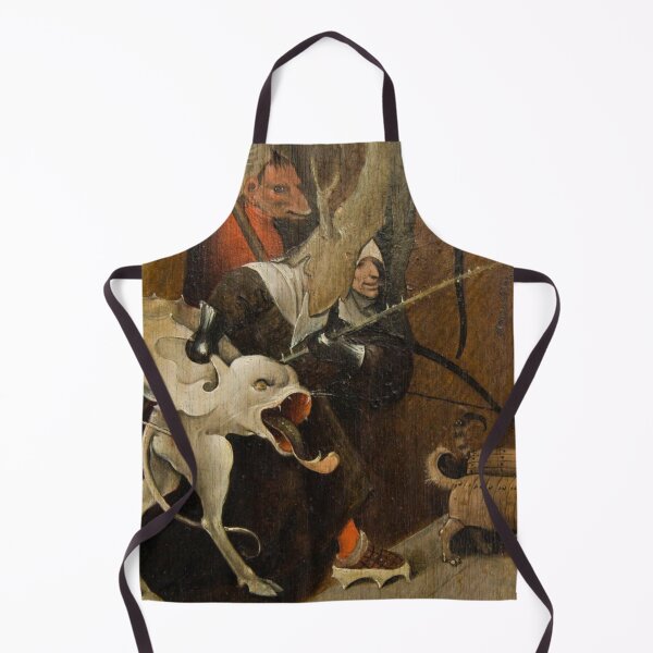Item preview, Temptation of st anthony art of hieronymus bosch classic poster  designed and sold by Golido.