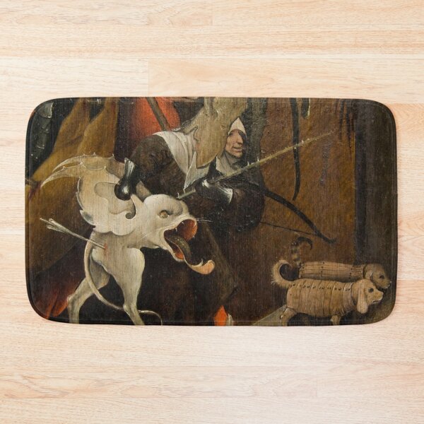 Item preview, Temptation of st anthony art of hieronymus bosch classic poster  designed and sold by Golido.