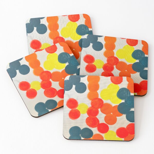 Item preview, Dots abstract painting paint  art colorful  designed and sold by Tropical Blood.