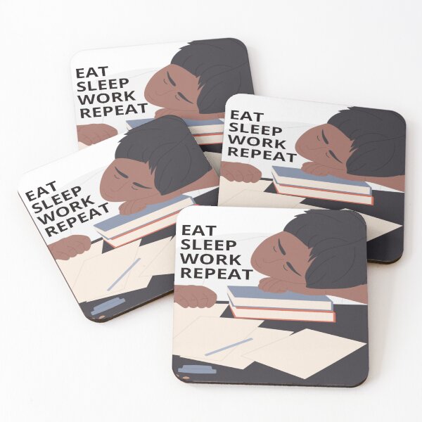 Item preview, Eat Sleep Work Repeat designed and sold by surprise-to-me.