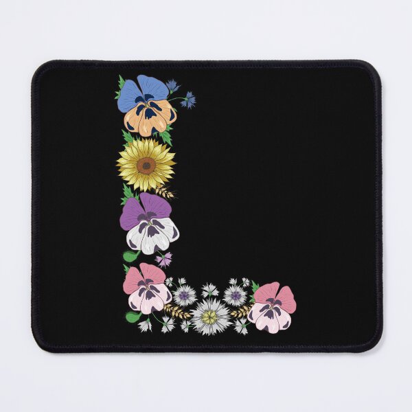 Item preview, Letter L - Cute Initial Monogram Floral Alphabet Letters designed and sold by r-silver.