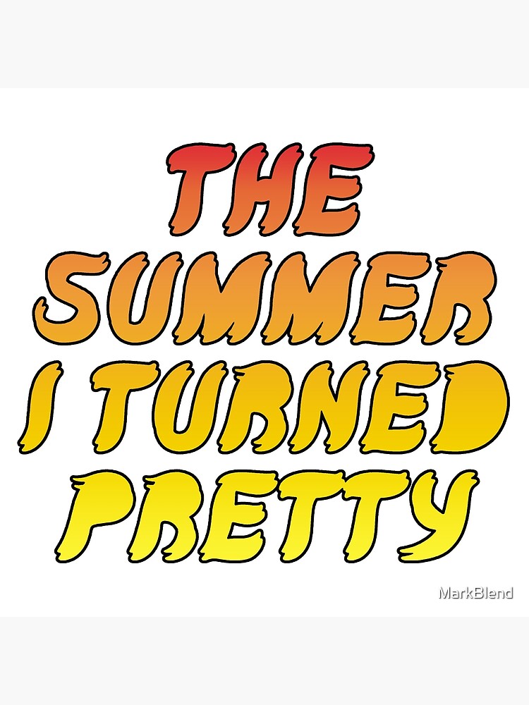 the-summer-i-turned-pretty-poster-for-sale-by-markblend-redbubble