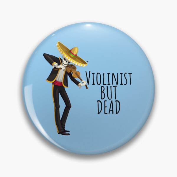 Item preview, Skeleton Violinist But Dead For The Violin Teacher And Violinist As A Violin Music - Violist designed and sold by Funwithmusic.