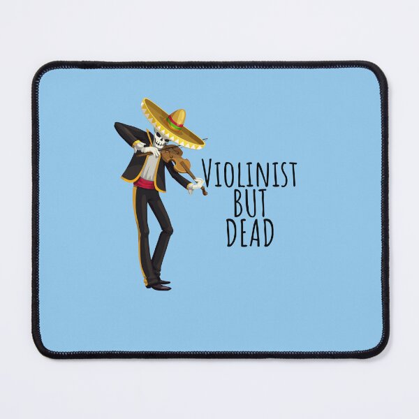 Item preview, Skeleton Violinist But Dead For The Violin Teacher And Violinist As A Violin Music - Violist designed and sold by Funwithmusic.