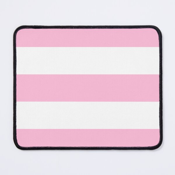 Item preview, Large COTTON CANDY PINK and WHITE Horizontal STRIPES designed and sold by RachelMacht.