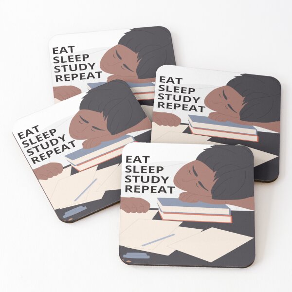 Item preview, Eat Sleep Study Repeat designed and sold by surprise-to-me.