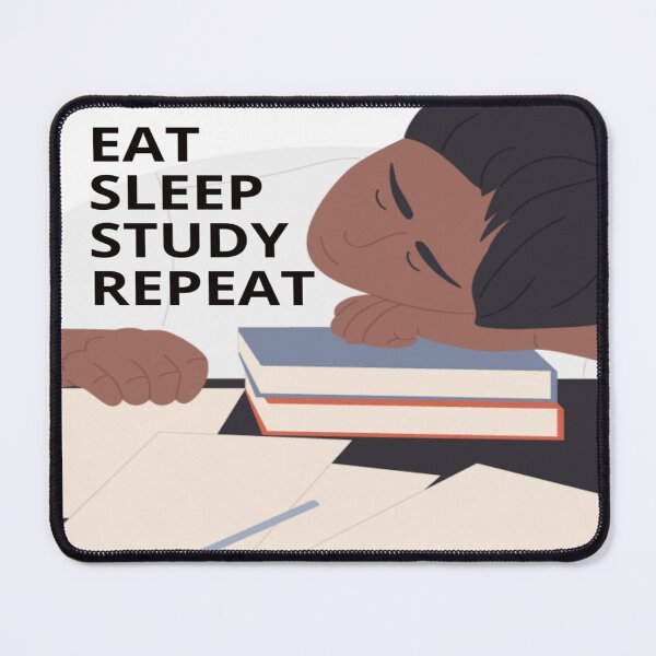 Item preview, Eat Sleep Study Repeat designed and sold by surprise-to-me.