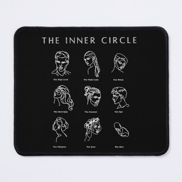 Item preview, ACOTAR Inner Circle Minimalist White designed and sold by baranskini.