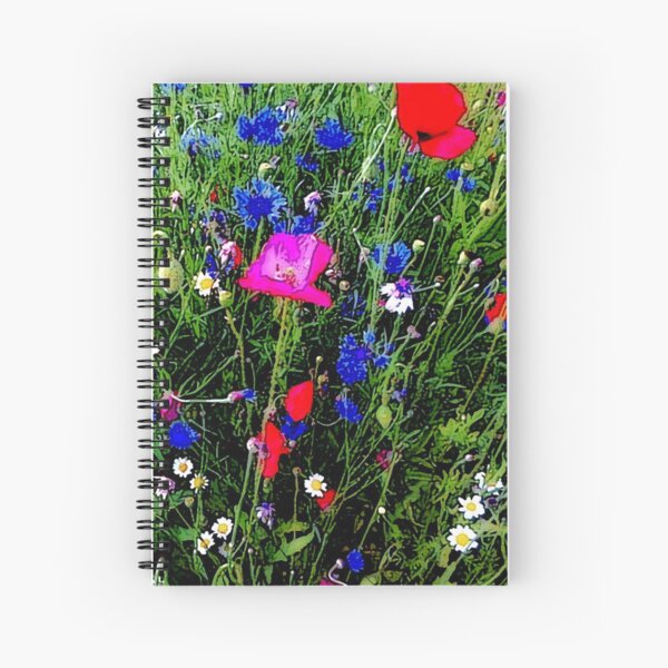 Summer Flowers Spiral Notebook