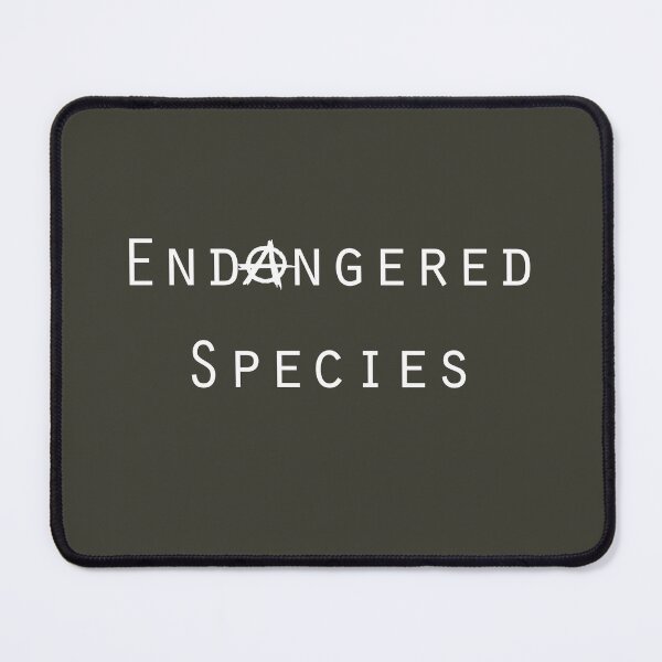 Item preview, Endangered Species Dark Gray designed and sold by rootzero.