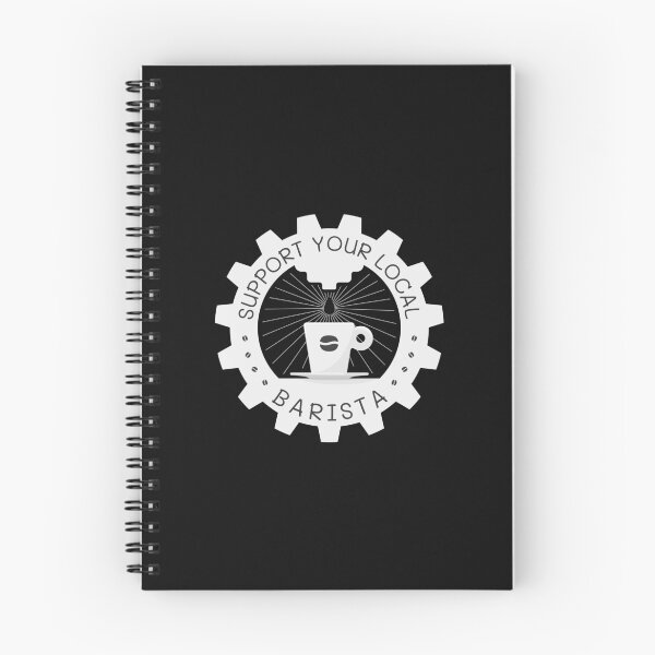 Item preview, Support Your Local Barista | Coffee Espresso Machine Barista Gear | Black designed and sold by Teenker.