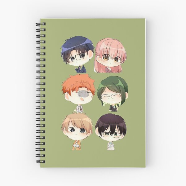 Item preview, chibi wotakoi love is hard for otaku designed and sold by pinjutsushops.