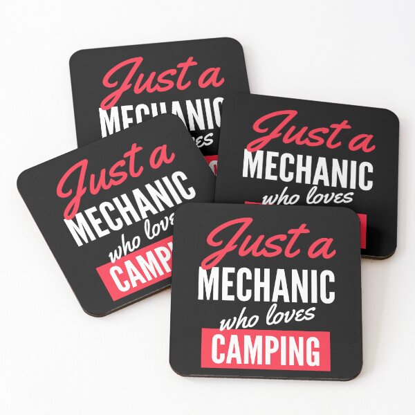 Item preview, Just A Mechanic Who Loves Camping - Gift For Men, Women, Camping Lover designed and sold by ExploreTheStore.