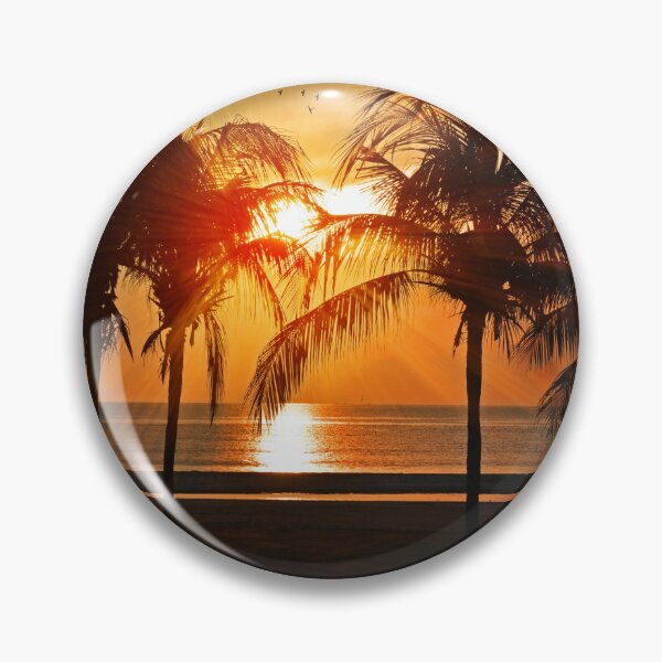 Item preview, Sunset Trough Palm Trees designed and sold by Taceo10.