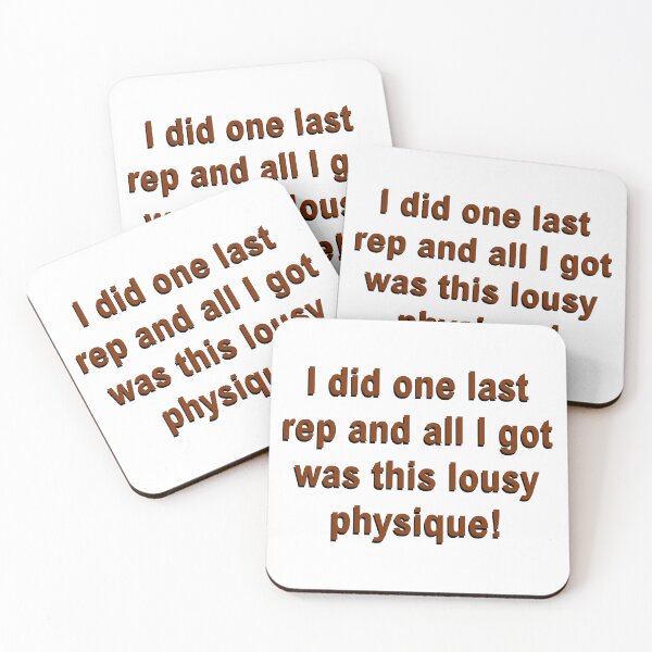 Item preview, One last rep! designed and sold by IanBakerToons.