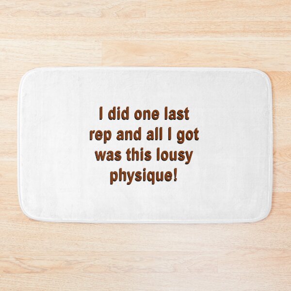 Item preview, One last rep! designed and sold by IanBakerToons.