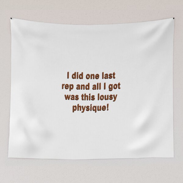 Item preview, One last rep! designed and sold by IanBakerToons.