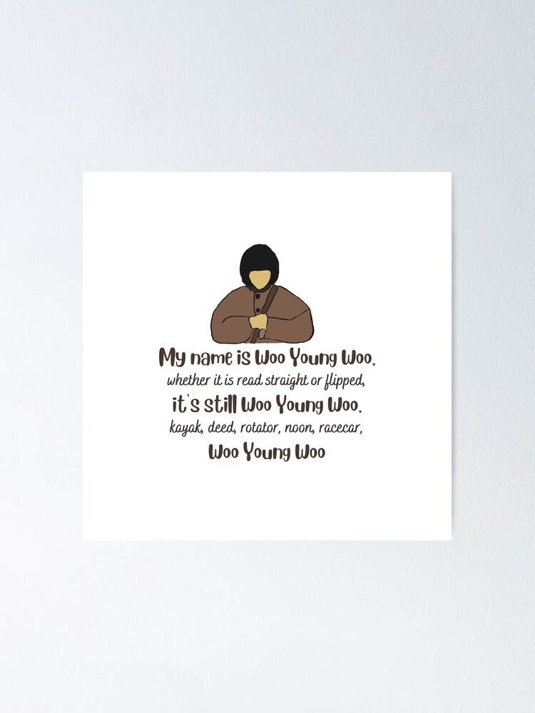 "Woo Young Woo Introduction Extraordinary Attorney Woo" Poster for
