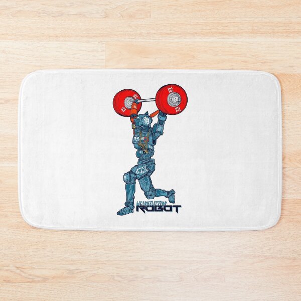 Item preview, robot bodybuilder designed and sold by si3iy.