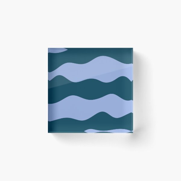 In the pool and in the sea Acrylic Block