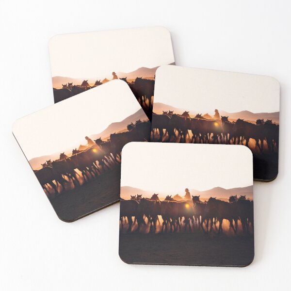 Item preview, Horse Ranch At Sunset designed and sold by Taceo10.