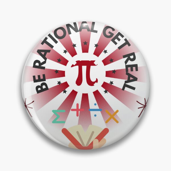 Item preview, be rational get real designed and sold by TheBichrDesign.