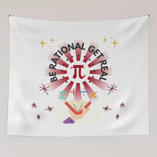 Item preview, be rational get real designed and sold by TheBichrDesign.