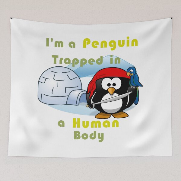 Item preview, I'm A Penguin Trapped In A Human Body Penguin Bird designed and sold by PetAnimalTshirt.