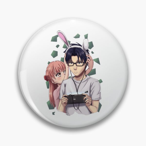 Item preview, wotakoi anime designed and sold by pinjutsushops.