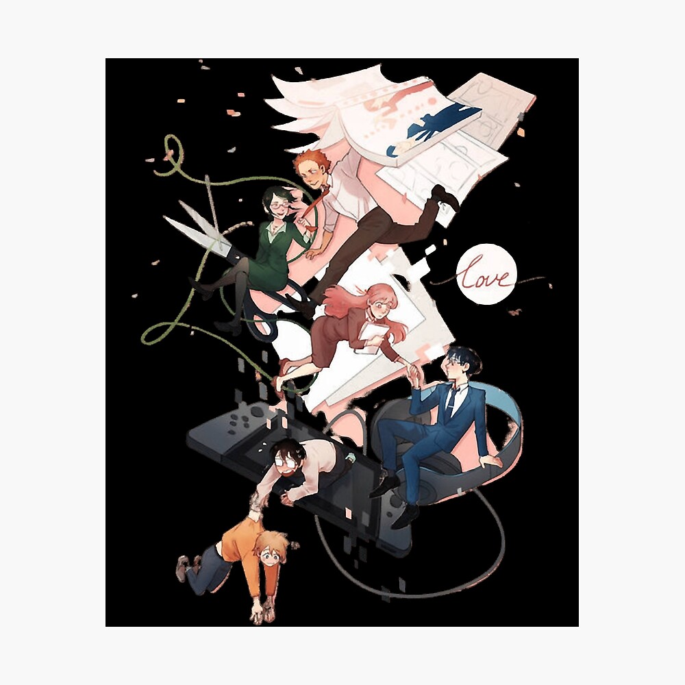 ANIME WOTAKOI  Poster for Sale by XStyleAesthetie