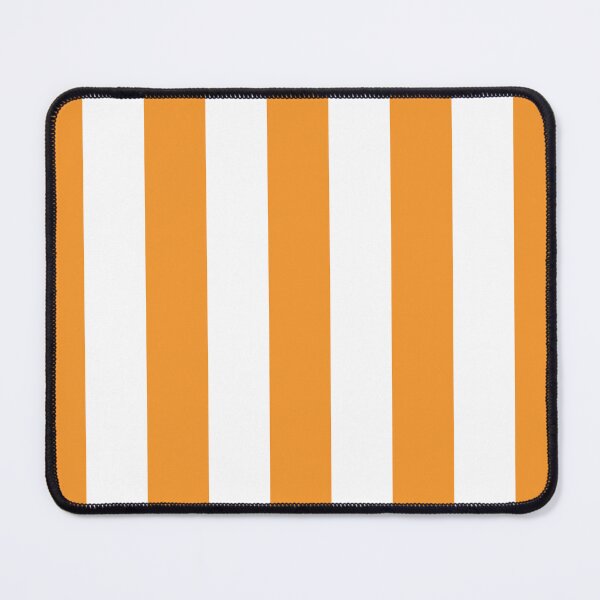 Item preview, Medium ORANGE and WHITE Vertical STRIPES designed and sold by RachelMacht.
