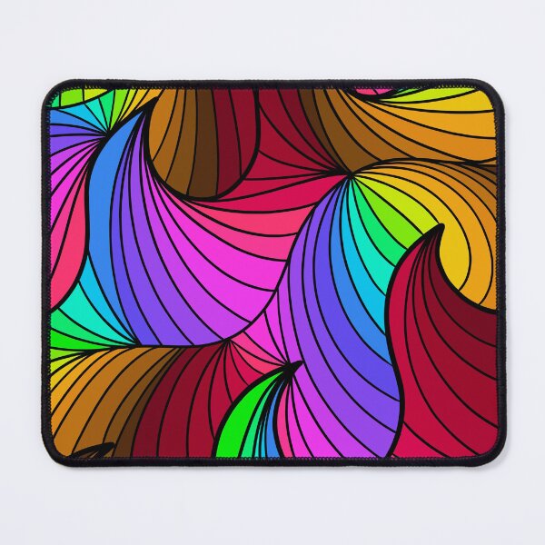 Item preview, Abstract multicolor rainbow designed and sold by nickardi.