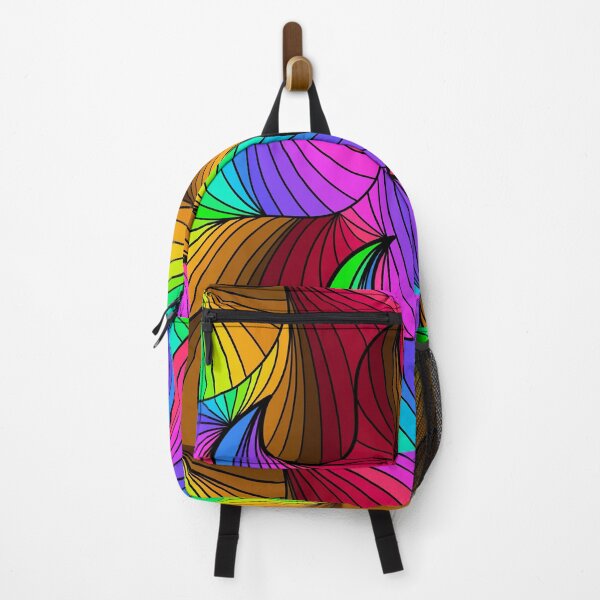 Item preview, Abstract multicolor rainbow  designed and sold by nickardi.