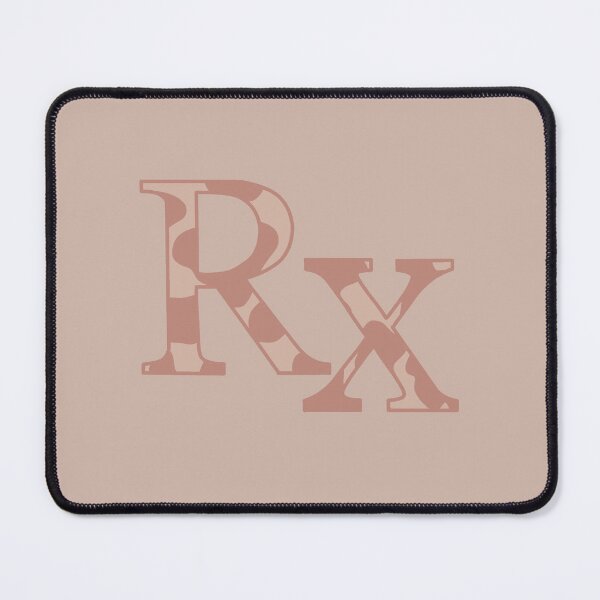 Item preview, Pink Cow Print Pharmacy Rx Symbol designed and sold by allyyxoxo.