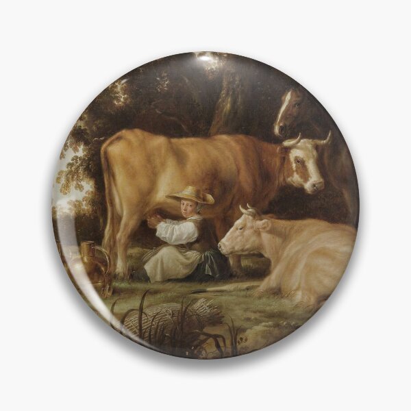 Item preview, The Milkmaid Aelbert Cuyp designed and sold by OldTimeArt.