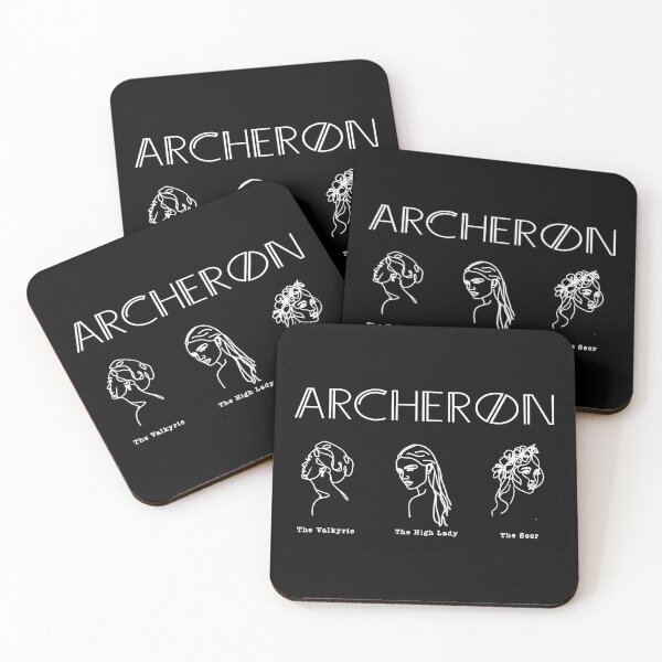 Item preview, ACOTAR Archeron Sisters Minimalist White designed and sold by baranskini.