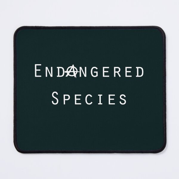 Item preview, Endangered Species Dark Green designed and sold by rootzero.