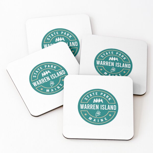 Item preview, Warren Island State Park ME Adventure Logo designed and sold by VanyaKar.