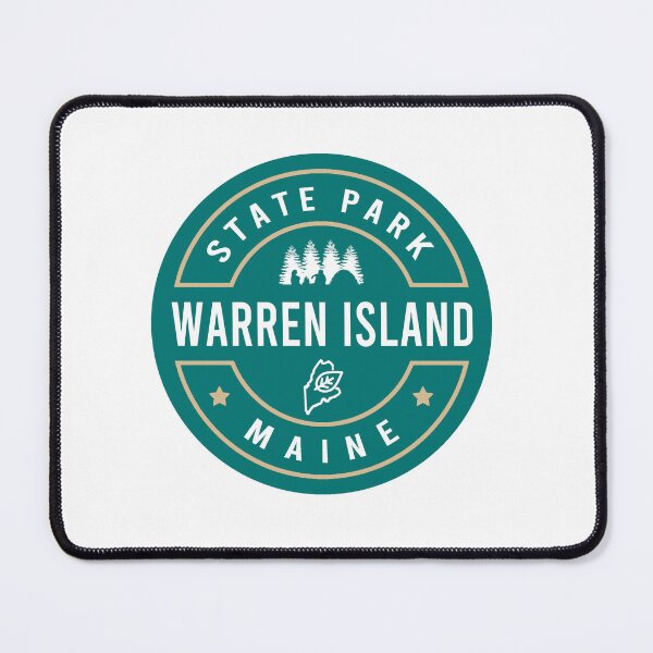 Item preview, Warren Island State Park ME Adventure Logo designed and sold by VanyaKar.