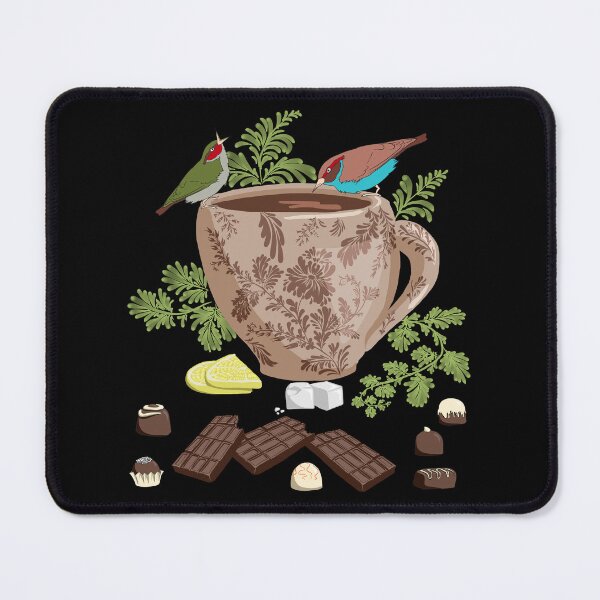 Item preview, Cute Birds Funny Floral Lemon Chocolate Lovers Ukrainian designed and sold by r-silver.