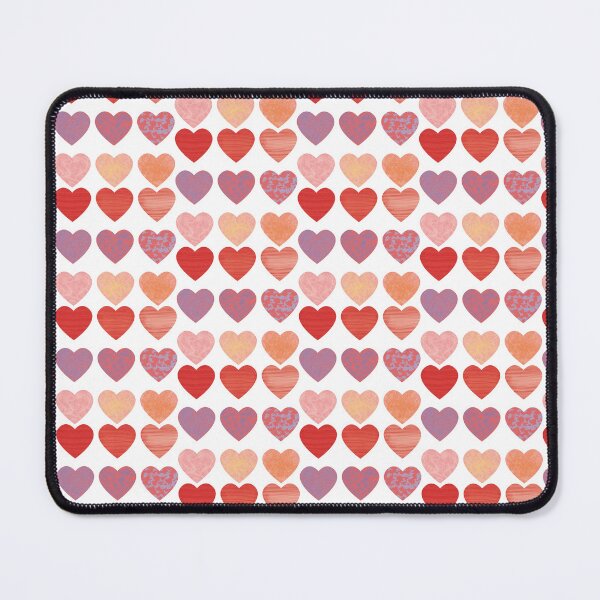 Item preview, Groupof hearts with different textures designed and sold by Martapp.