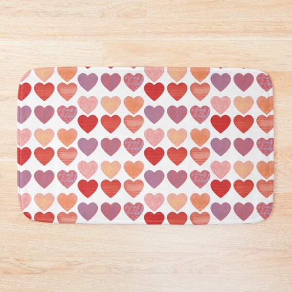 Item preview, Groupof hearts with different textures designed and sold by Martapp.