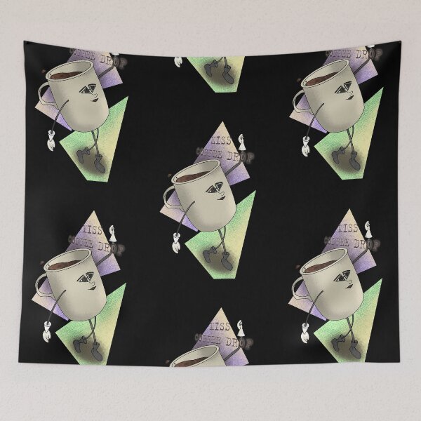 Item preview, Miss Coffee Drop designed and sold by MutedCarbon.