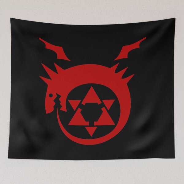 Item preview, Fullmetal Alchemist- ouroboros homunculus symbol designed and sold by Zetsubou Champloo.