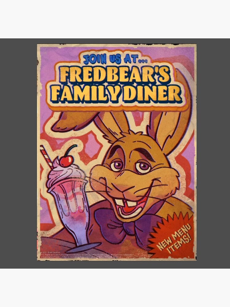 Fredbear's Family Diner posters, been a while since i made some of those :  r/fivenightsatfreddys